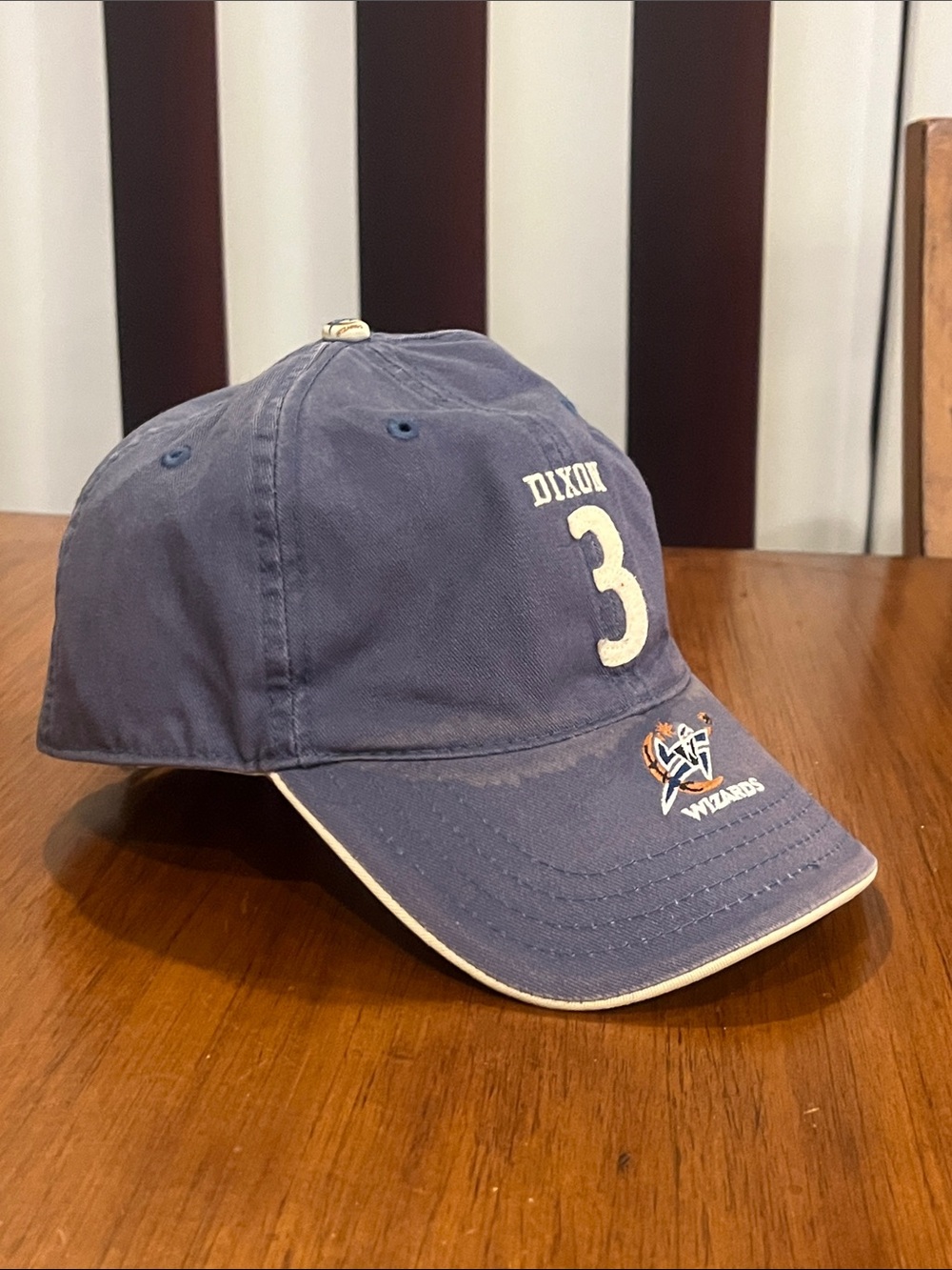 Juan Dixon Washington Wizards NBA Hat Cap Vintage Strap Back Drew Pearson